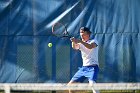 MTen vs Assumption  Wheaton College Men's Tennis vs Assumption College. - Photo by: KEITH NORDSTROM : Wheaton, Tennis
